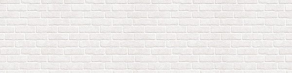 Стеновая панель ХДФ Белые кирпичи 610*2440*3 (Виват)